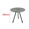 Portable Round Table Collapsible Stable Multifunctional Furniture Durable Three Legged Retractable