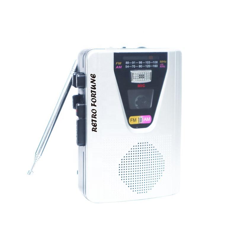 Retro Fortune Portable Audio Cassette Player and Cassette Recorder with AM/FM Radio Cassette Boombox ODM Dropshipping