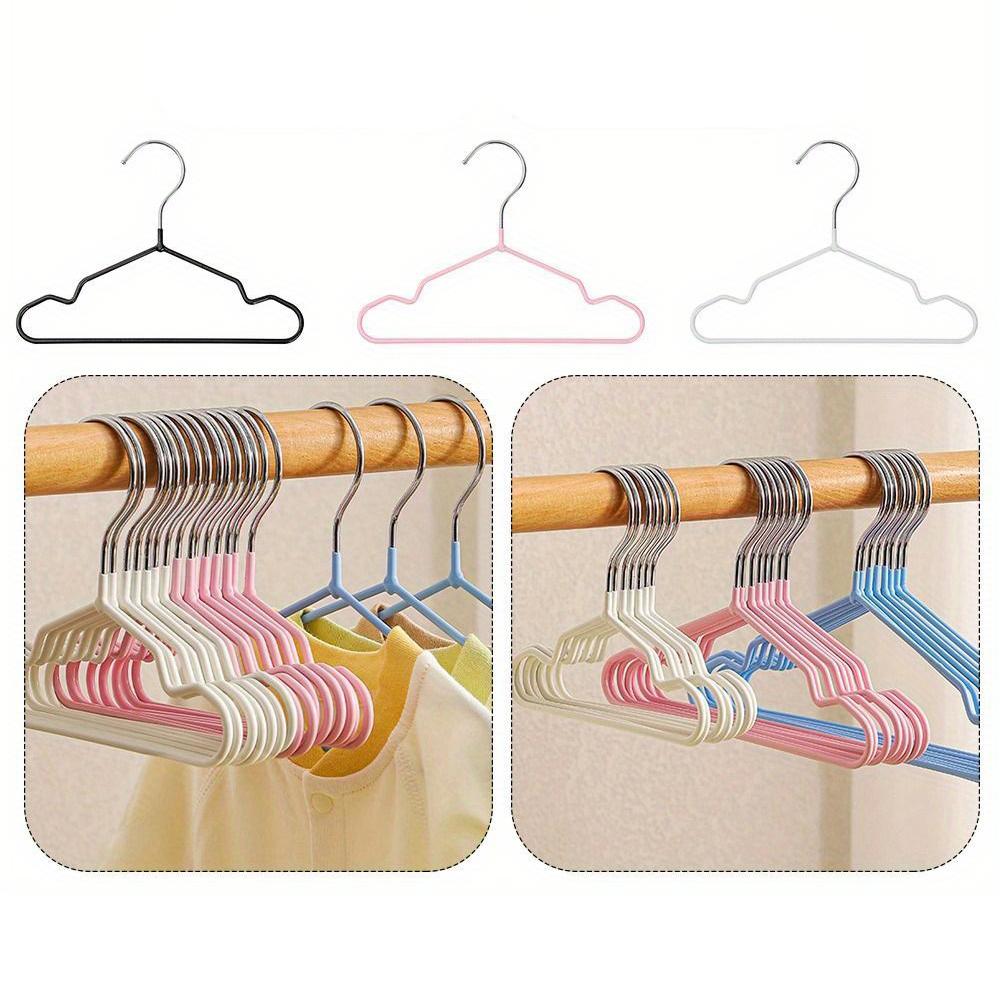 10Pcs Pet Clothes Hangers, Space-Saving Metal Hangers For Pet Apparel, Durable & Easy-To-Use, Ideal For Small To Large Pets