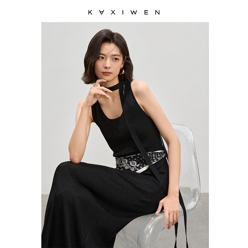 Metallic Knitted Dress