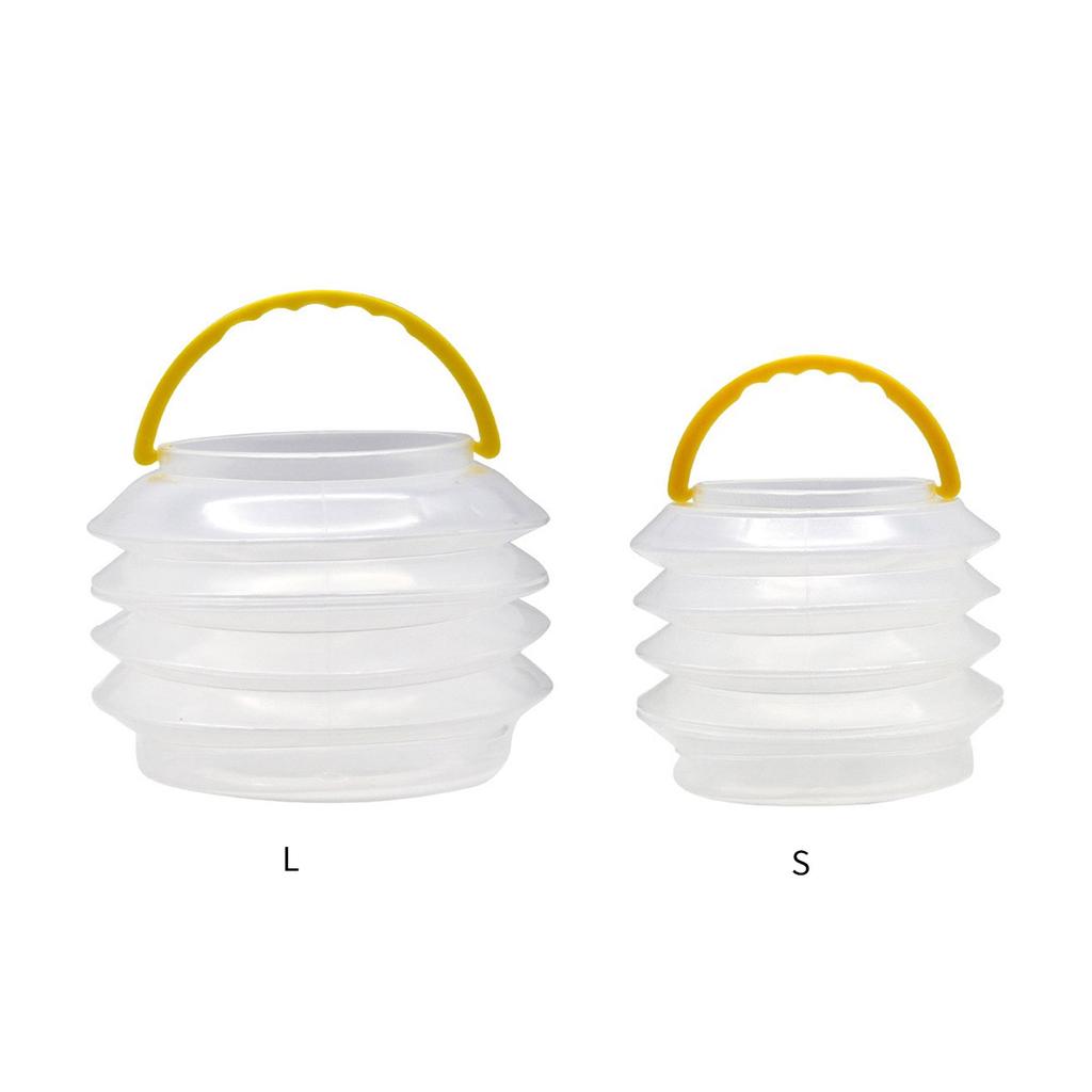 Foldable Water Pot Painting Brush Washing Bucket Mini Plastic Watercolor Acrylic Painting Brush Bucket for Oil Painting