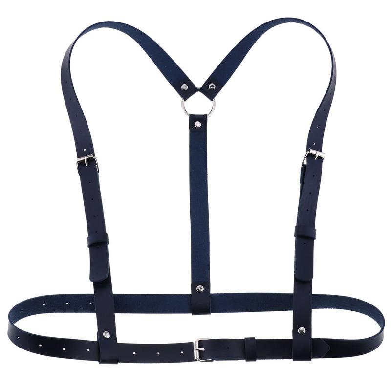 Women Sexy Garters faux Leather Women Body Bondage Cage Sculpting Harness Waist Belt Straps Suspenders Goth Harajuku Belt