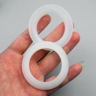 2/5 Pairs Silicone Floor Drain Sealing Gasket Replacement High Temperature Resistant Sewer Sink Connection Gasket Elastic