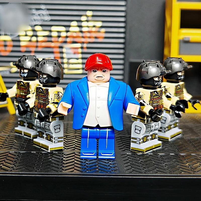 Building Blocks Military SWAT Special Forces Camouflage Equipment Assembly Toys