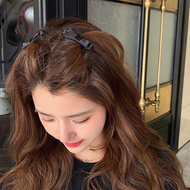 Sweet Ballet Bowtie Hair Comb French Hairpin Girl Barrettes Sidebangs Hair Pin Female Hair Styling Decors