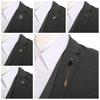 Men's Vintage Relief Brooch Pin – Formal Lapel Decoration for Weddings & Business