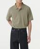 Musinsa Standard [Cooltandard] Relaxed Fit Pique Polo Shirt [Sage]
