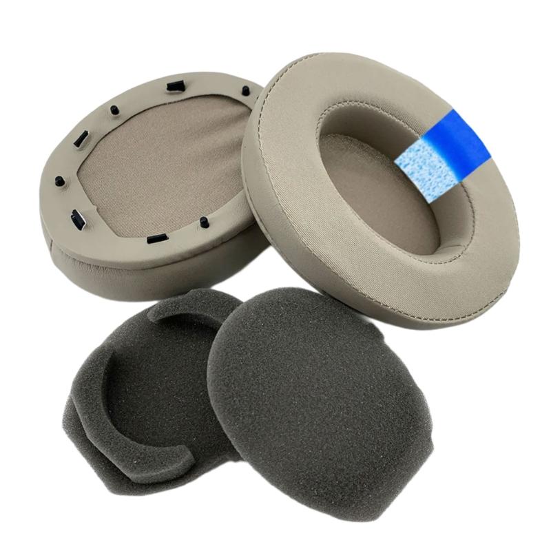 1 Pair Soft Breathable Earpads for WH-1000XM3 Headphones Replacement Earphone Cushion with Cooling Gel Feature