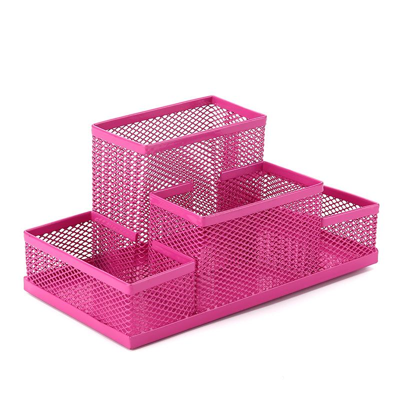 Multifunctional Pen Holder Desktop Accessories Stationery Organizer Office Accessories Pen Bucket Office Supplies Stationery Girl Heart