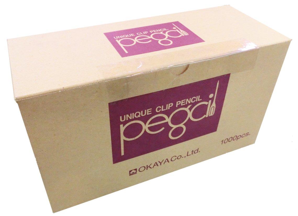 

LITE Clip Pencil Pegcil 1000pcs with 5 Protective Caps (Yellow)