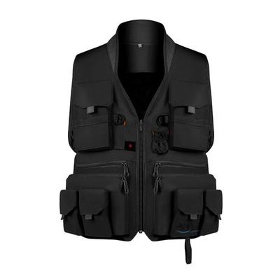 Men's Outdoor Multi-Pocket Vest Photography Fishing Breathable Comfortable Vest