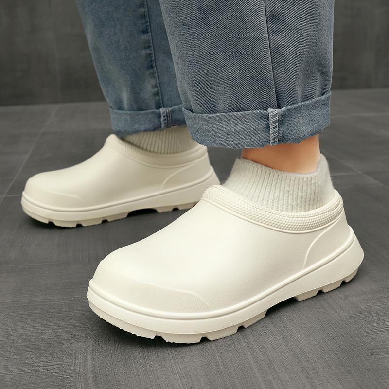 Outdoor Men Women's Non-slip Rain Shoes Four Seasons Waterproof Non-slip Kitchen Work Rain Boots