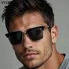 2026 Luxury Oversized Square Sunglasses Men Y2K Punk Designer Futuristic Vintage Outdoor Shades Driving For Male Goggles Eyewear