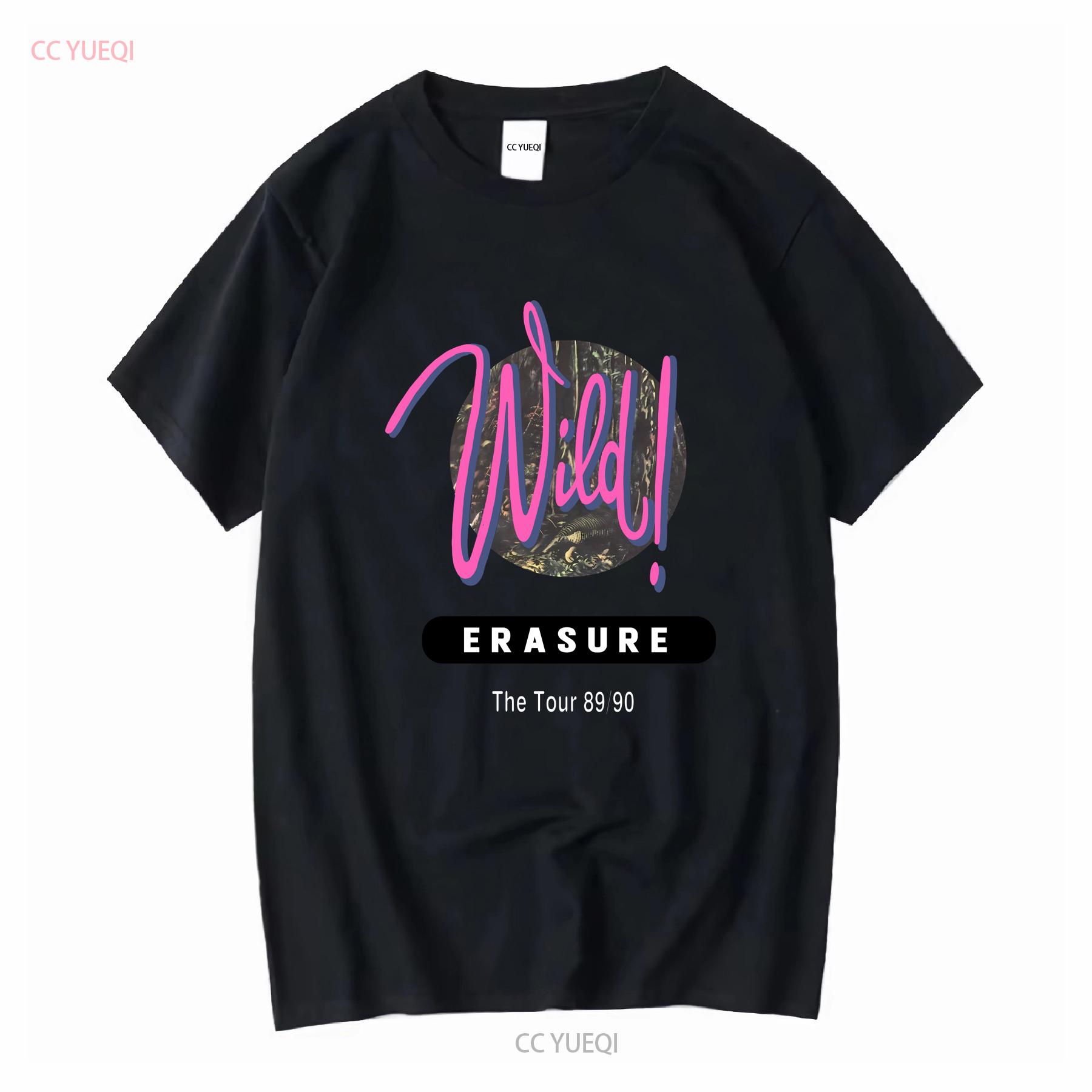 

Vintage 1989 Dartbold Limited Wild Erasure The Tour 89 90 T Shirt Size XL long or short sleeves vintage Washed homme 4XL