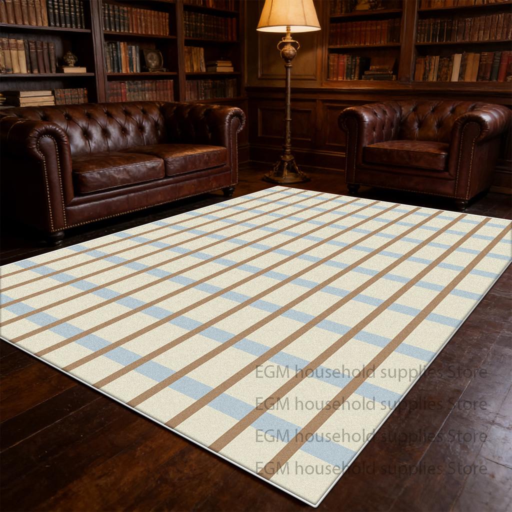 Light Luxury Carpet Simple Modern Style Living Room Decor Cloakroom Customizable Rug Washable Coffee Tables Soft Mat Non-slip