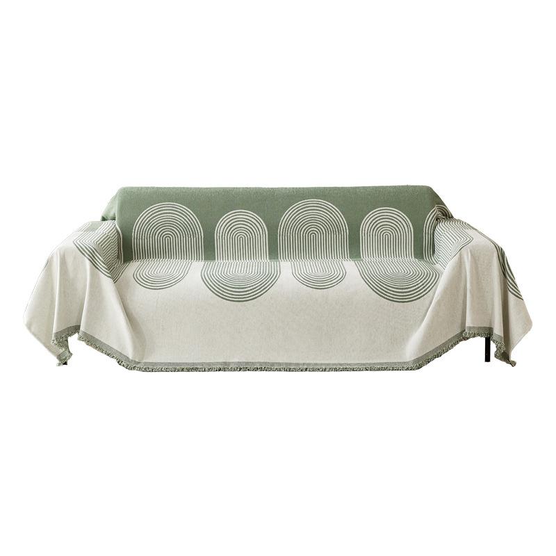 Chenille Full Coverage Slip Resistant Sofa Cover Cat Scratch Proof One Piece Throw Advanced Universal Protector