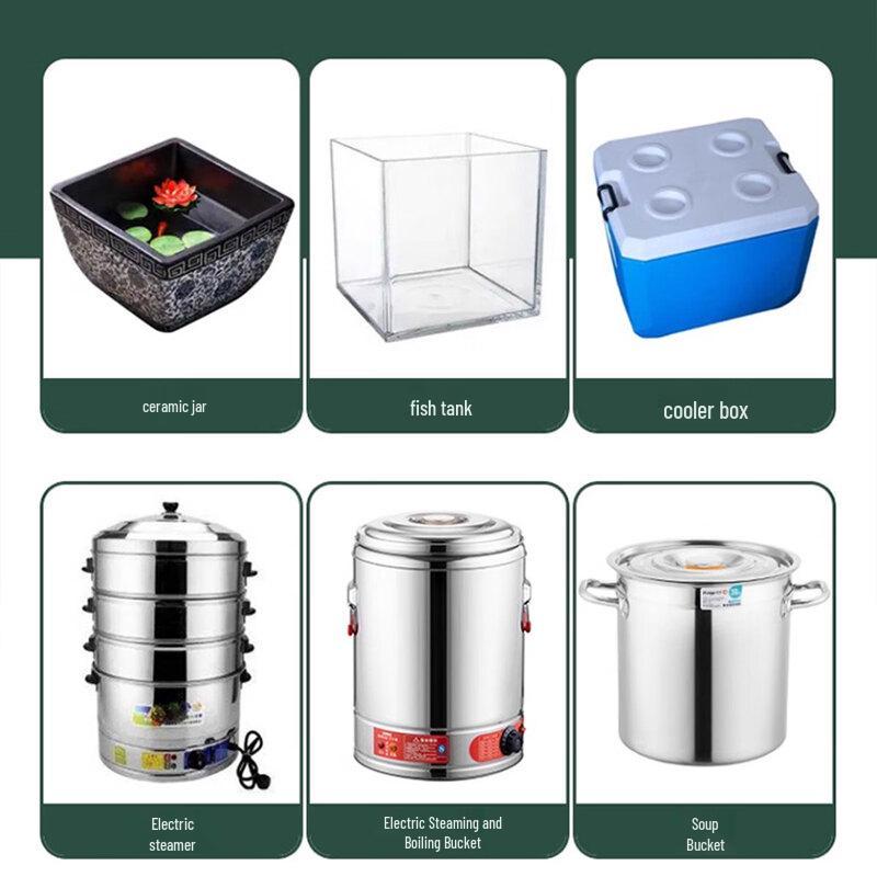 HPMILY 304 Stainless Steel Square Rolling Rack