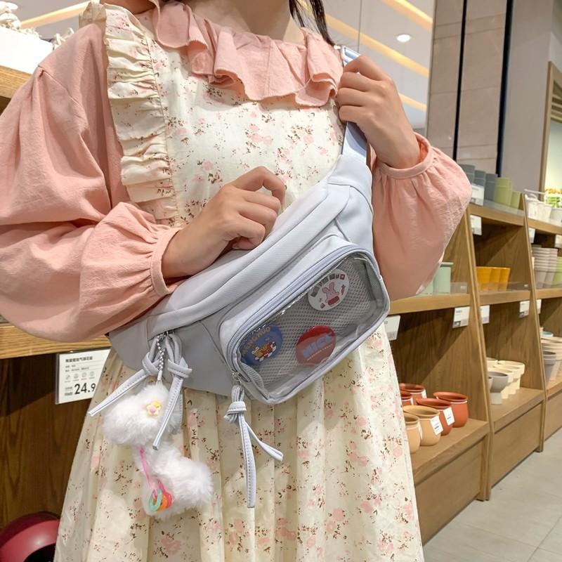 Прозрачная поясная сумка — фото 3