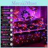 Led 200 20m With 8 Lighting Modes Halloween Decoration Hanging String Light