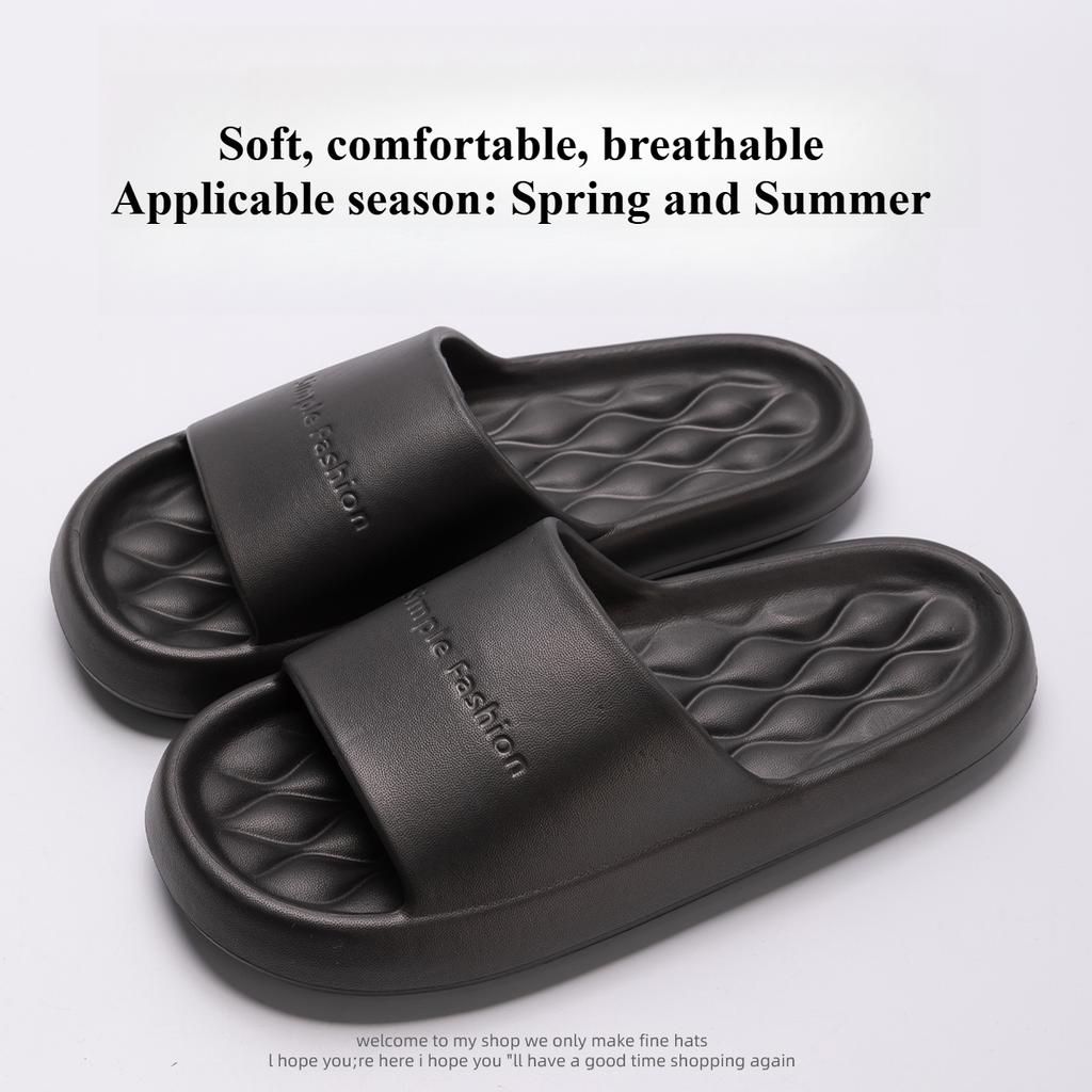 Men's slippers for summer outdoor wear, indoor home, bathroom, shower, anti slip, cool slippers for women