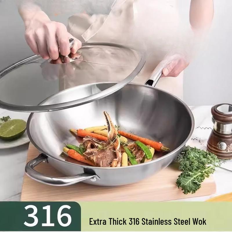 

Hanton 316 Stainless Steel Wok