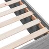 Bed Frame Grey Sonoma 135 x 190 cm Particleboard