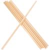 10 Pcs Triangular Wooden Stick Trim for Window Frame, 11.81 Inch Decorative Trim Pine Wood Strip Molding Strip for Home Decor, DIY Craft Project