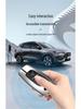 Key Case for 22 MG6 Models & 21 6Pro5 Models with Metal Shell & EZS Buckle - Fits MG Navigator, ZS, HS - Minimalist Style