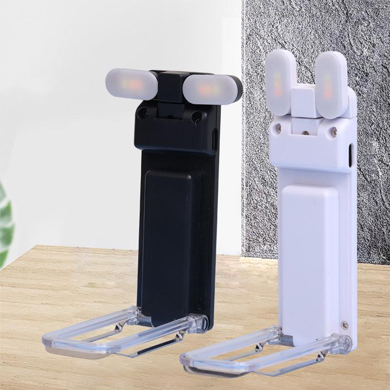 Okuma Usb Kitap Işıkları Taşınabilir Kitap Klipsi Gece Işıkları Led Şarjlı Kısılabilir Yatak Odası Göz Koruma Klipsi 360° Döndürülebilir Led Kitap Lambaları