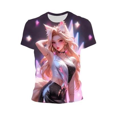 3D Grafik T Shirts Männer Frauen Muster Druck Tops Tees Kurzarm Trend Persönlichkeit Streetwear T-shirts