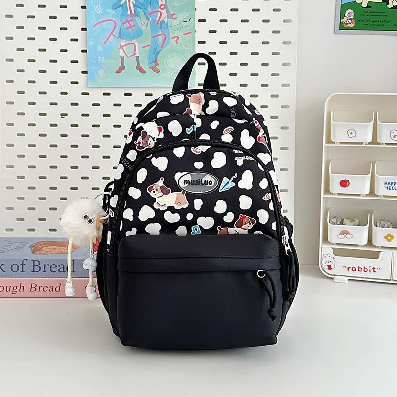 Schoolbag Japanese Girl Backpack Female Fresh and Sweet Wind Campus Student Schoolbag New Lightweight Large-capacity Commuting Backpack