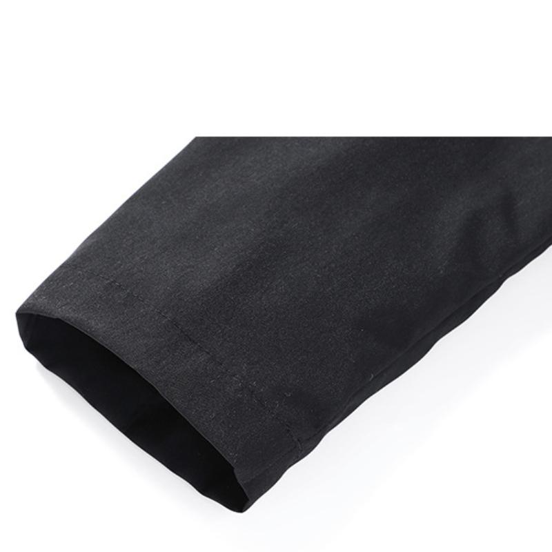 Large Size 5xl Autumn And Winter New Trendy Solid Color Men's Thickened Loose Casual Men's Daily Hooded Jacket