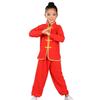 Long Sleeves Wushu Costume Chinese Tai Chi Uniform Fashion Traditional Outfits  Kids Boys Girls