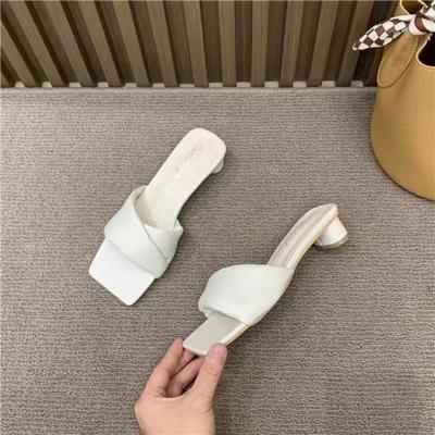 Sievietēm Jaunas Luksusa Sandales Apavi Vasaras Vidēji Papēži Kupli ikdienas Dizaineru Kleita Pumpas Slingback Mules Kurpes Zapatos Sievietēm
