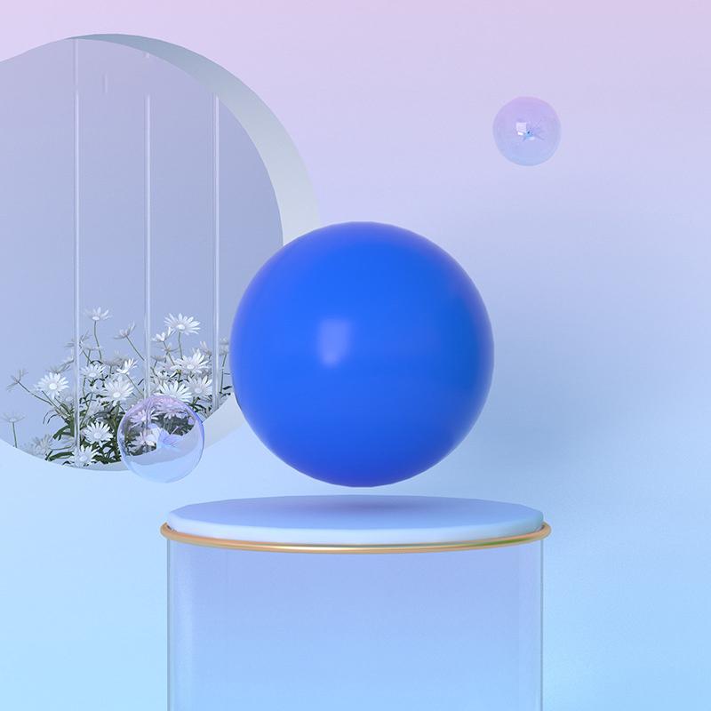 

25Cm Mini Yoga Ball Fitness Pilates Reduce Fat Ball Thick Explosion-Proof Pvc Non Slip Gym Home Training Workout Exercise Ball 25cm синий