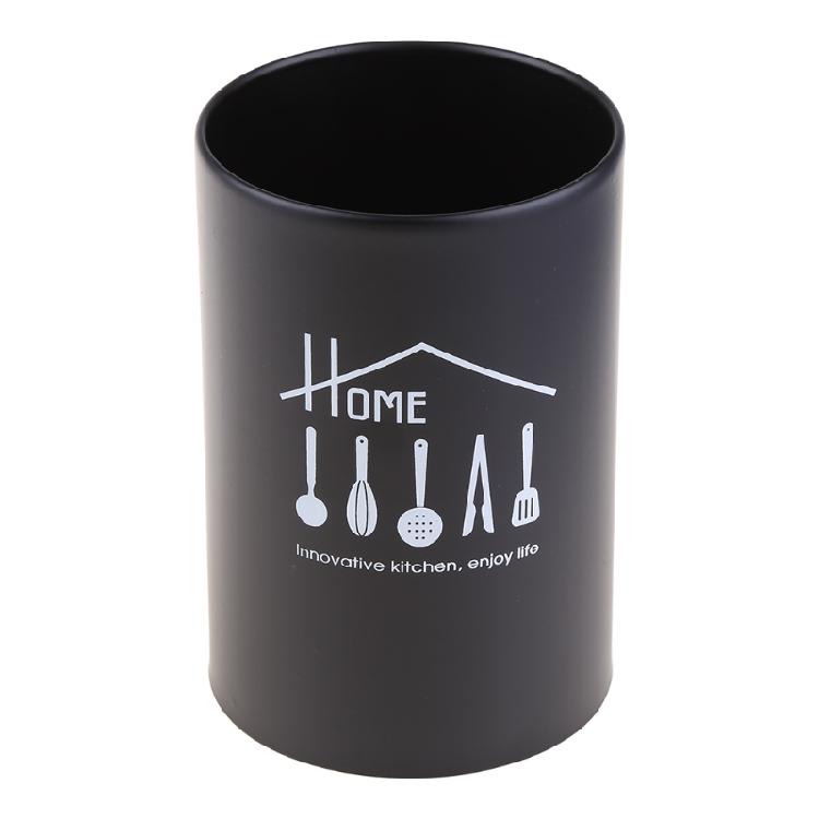 

Stainless Steel Cutlery Utensil Holder for Spoon Chopsticks Knives Storage Rack чёрный