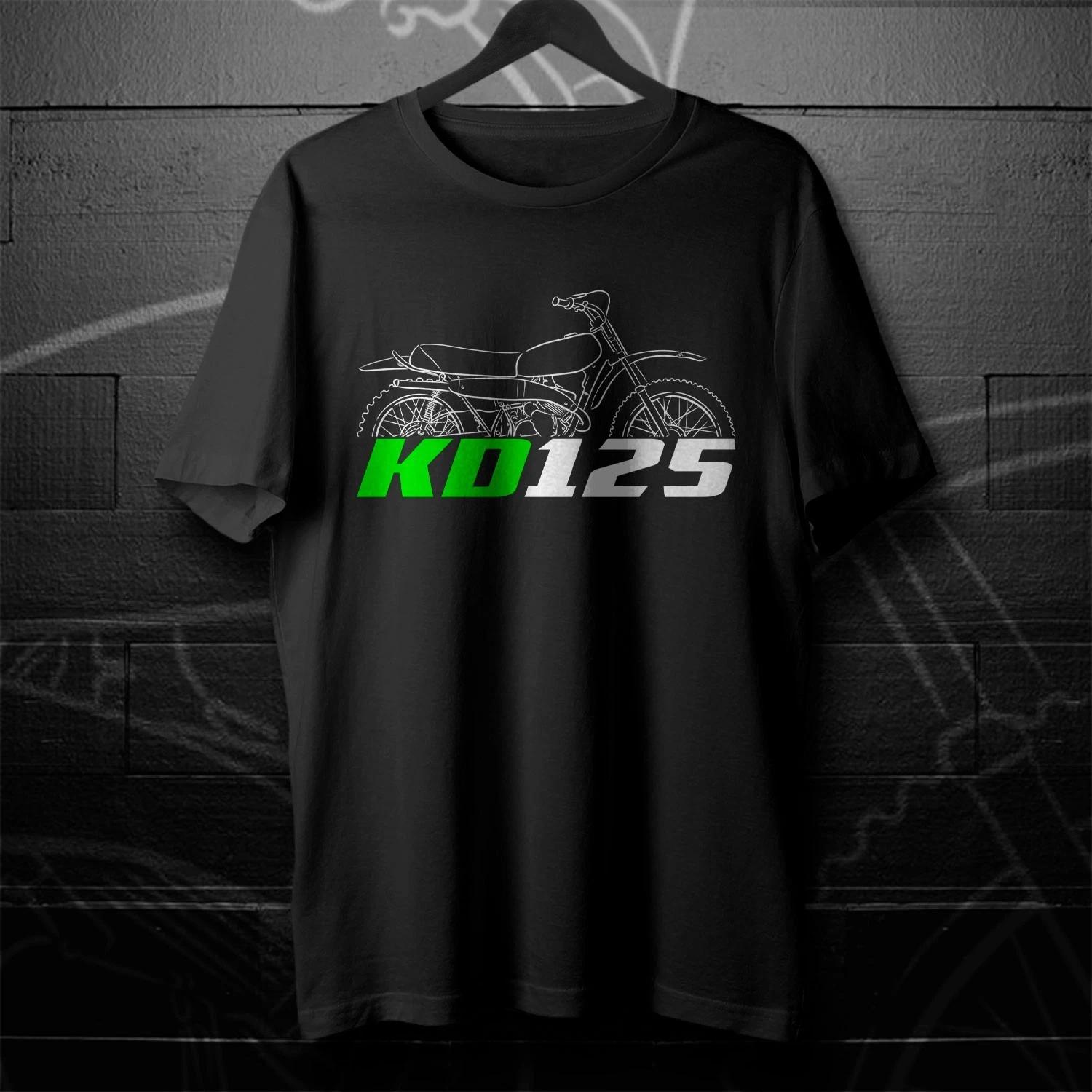 For Kawasaki KD125 1975-1979 fans - Motorcycle T shirt 3XL