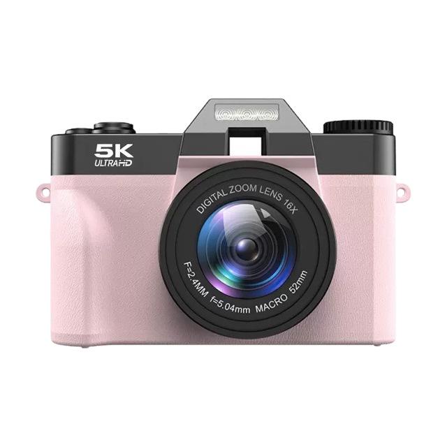 Retro Mirrorless 75MP 5K HD Digital Camera with WiFi