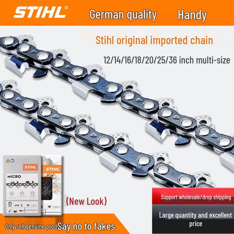 Stihl Chainsaw Chain: 18", 16", 20" for MS250, MS251C, 382, 180 Models - German Import Accessories