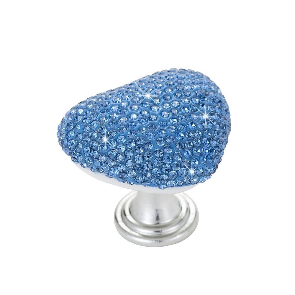 Heart Shaped Toilet Press Button Adhesive Diamond Toilet Flush Top Button Nail Protector Multifunctional