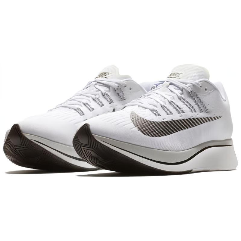 Nike Zoom Fly White Pure Platinum Black Sneakers Casual 880848-100