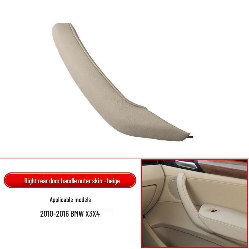 Enhanced BMW X3 Door Handle Inner Cover & X4 Armrest Storage Box with Improved Material & Non-Sticky Finish.