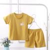 Children's Short-sleeved Suit Small Children Girls Summer Boys T-shirt Baby Baby Clothes Children's Clothing Short-sleeved Suit Summer