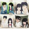 Anime K-Kimi Ni T-Todoke Cushion Cover Comfortable Reversible Pillow Cover Ideal for Car Sofa Bedroom & Beyond