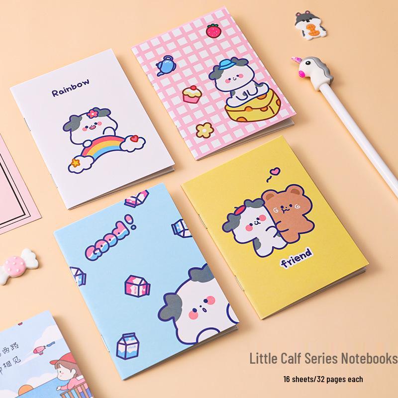 Korean Cartoon Soft Cover Notebook for Kids - Ideal As a Kindergarten or Primary School Prize or Gift