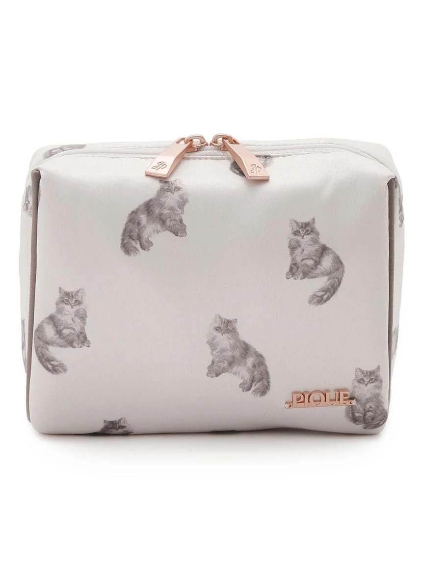 

CAT pattern pouch PWGB242662 PNK [Gelato Pique] Women s рожевий