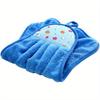 3pcs Coral Velvet Bathroom Supplies Soft Hand Towel Absorbent Cloth Dishcloths Hanging Cloth Kitchen Accessories 30*38cm