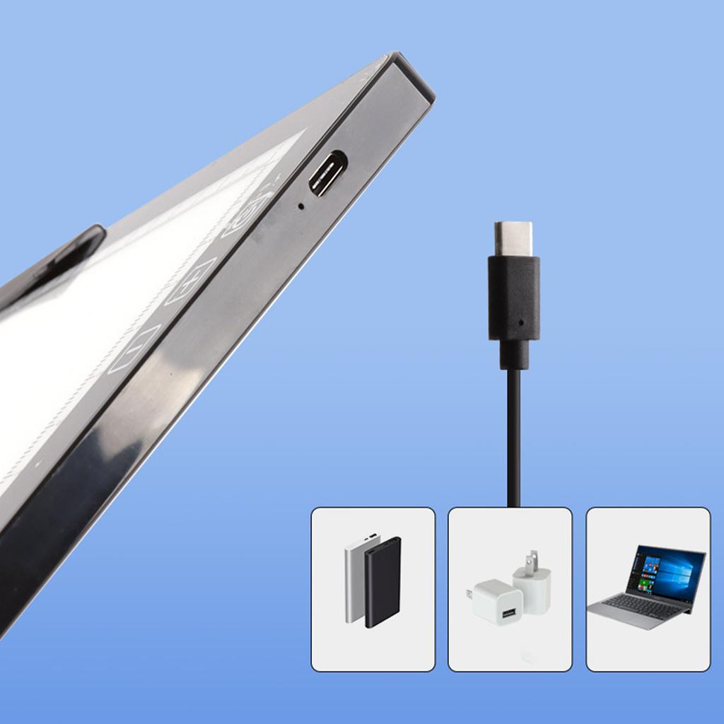 Copy Board 10W Fast Charging Portable Drawing Board LED Drawing Board Battery Copy Board Charging Copy Table