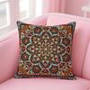 Bohemian Ethnic Decorative Cushion Cover Linen Pillowcase Cover Soft Decor for Sofa Home Room