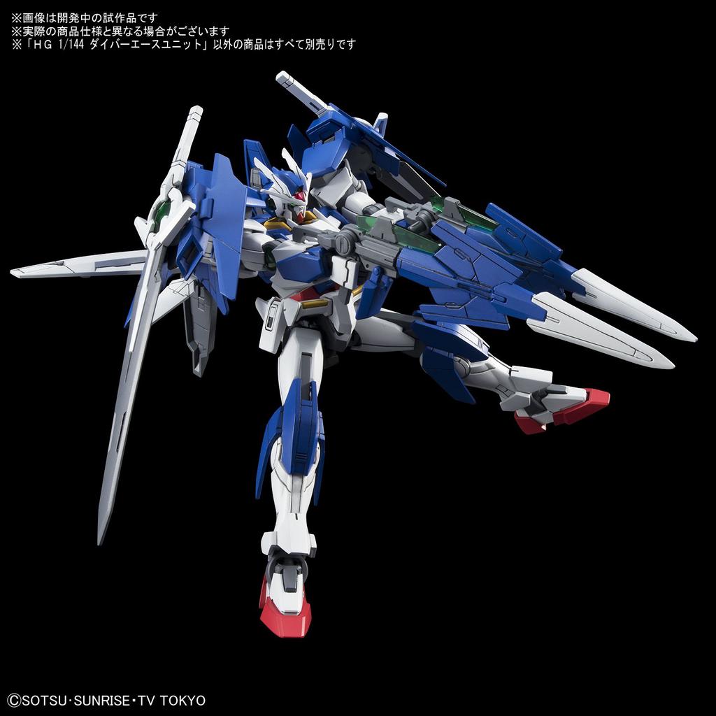 HGBC Gundam Build Divers Diver Ace Unit Scale Plastic Model 1/144 Pre-Colored